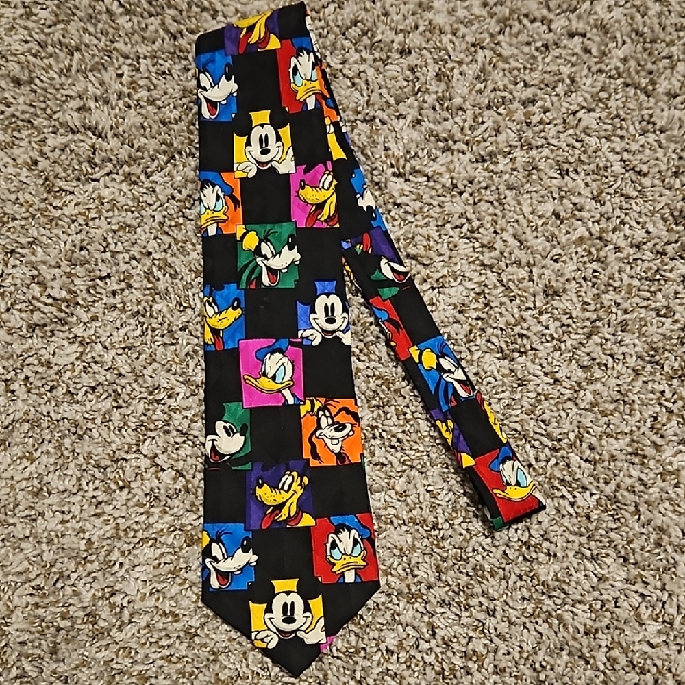 Disney Character Tie - Colorful